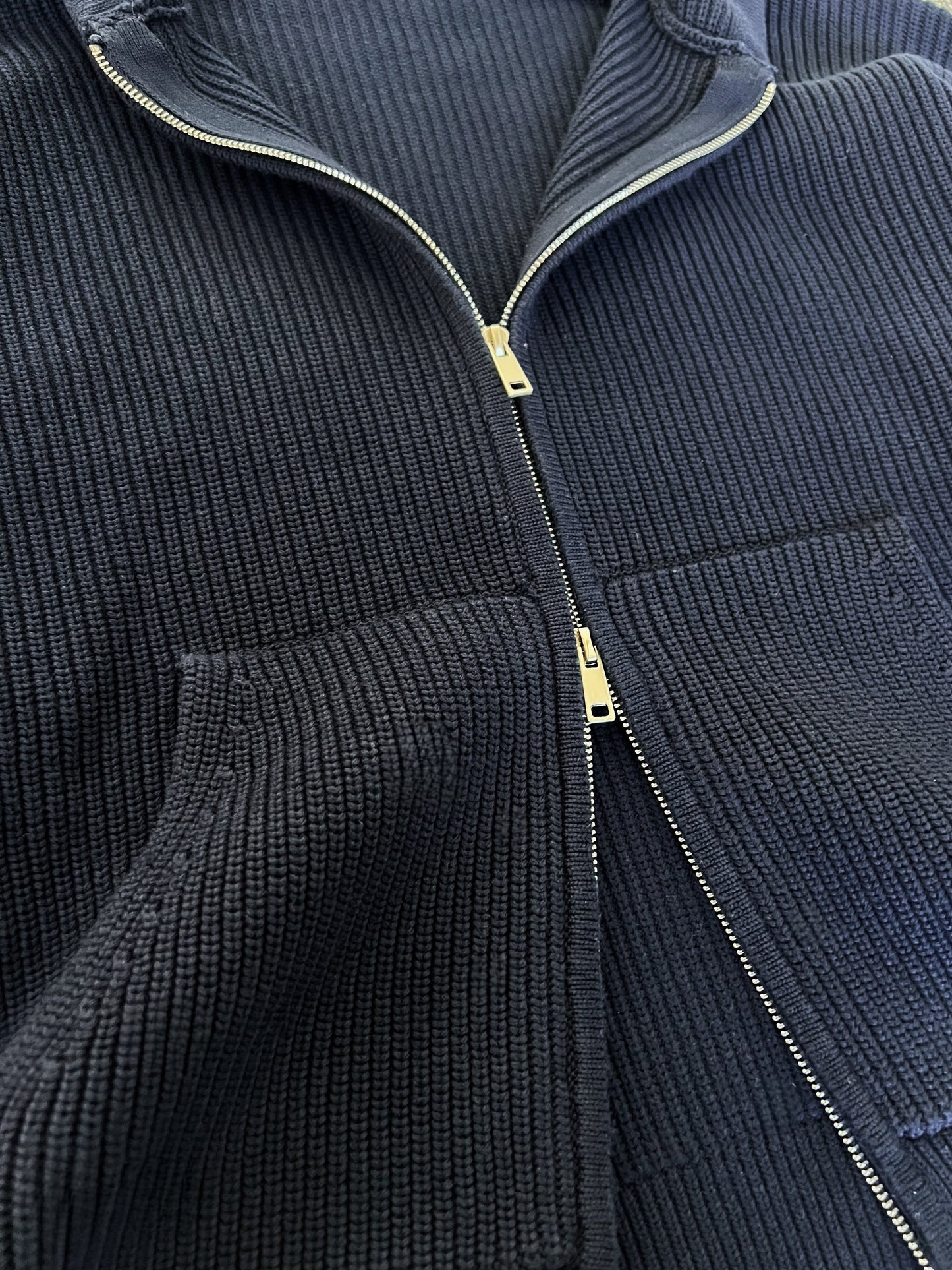 Fisherman Knit Full-Zip Hoodie