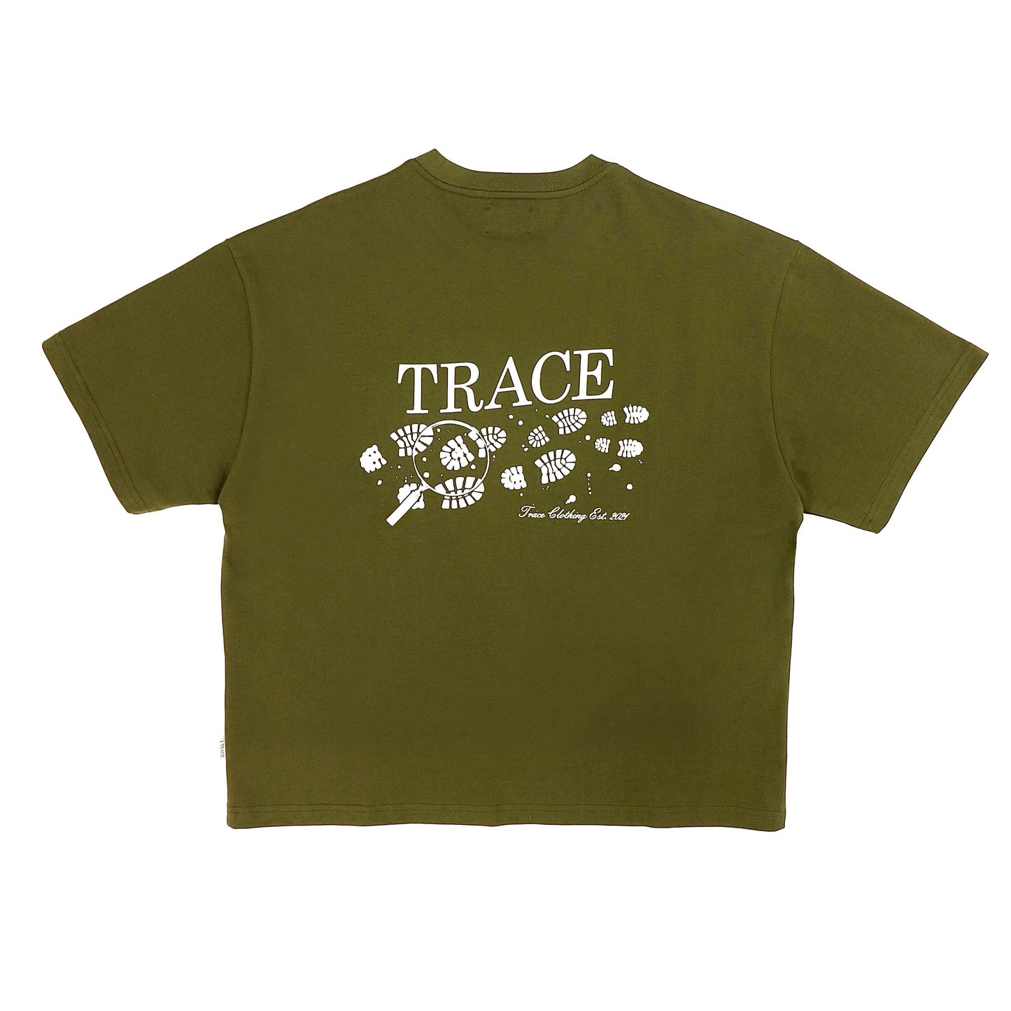 Uniform Box T-Shirt - Olive Green