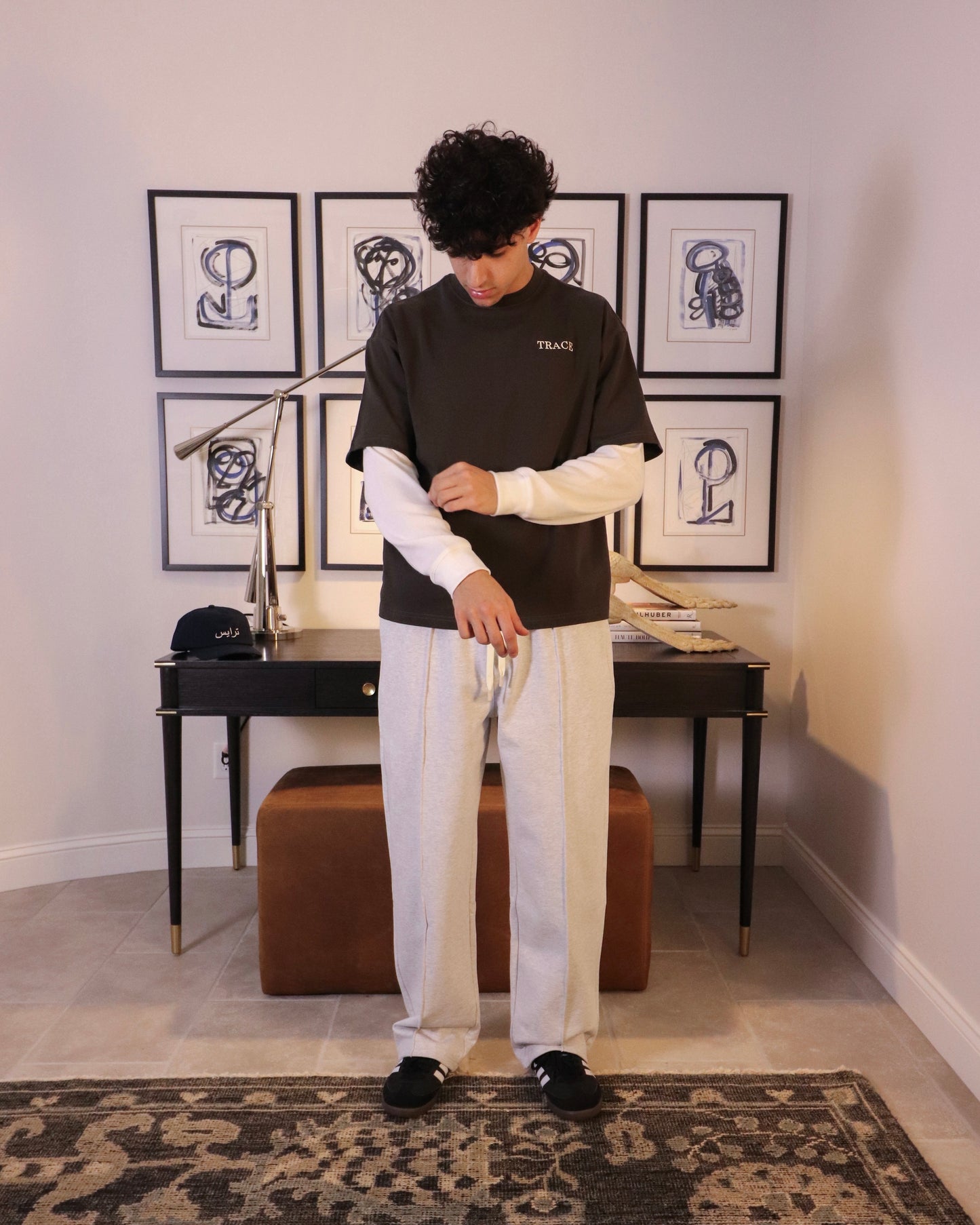 Uniform Box T-Shirt - Dark Charcoal