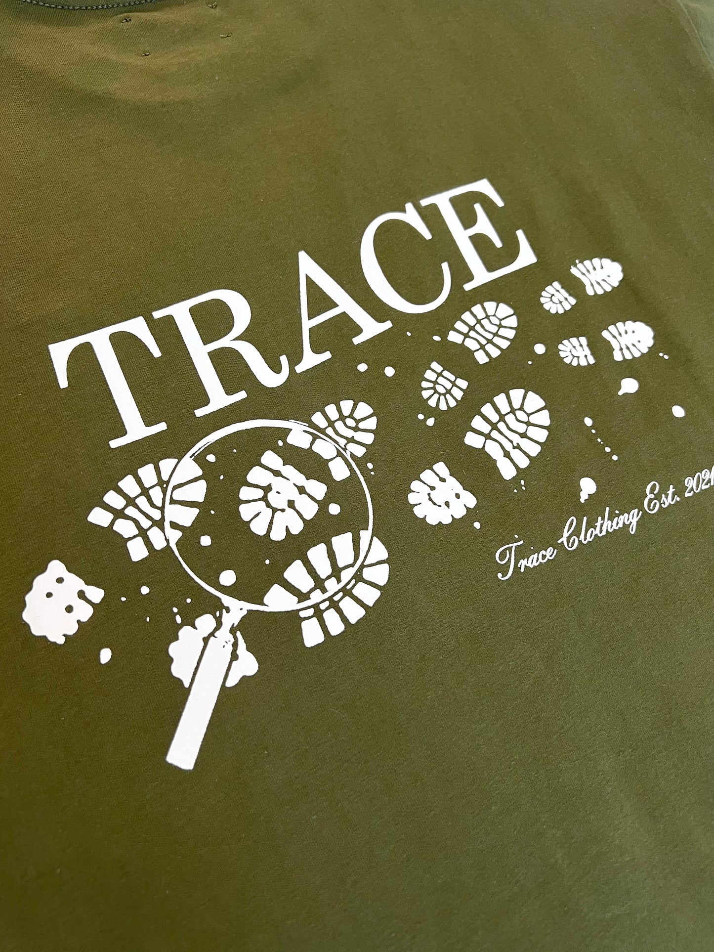 Uniform Box T-Shirt - Olive Green