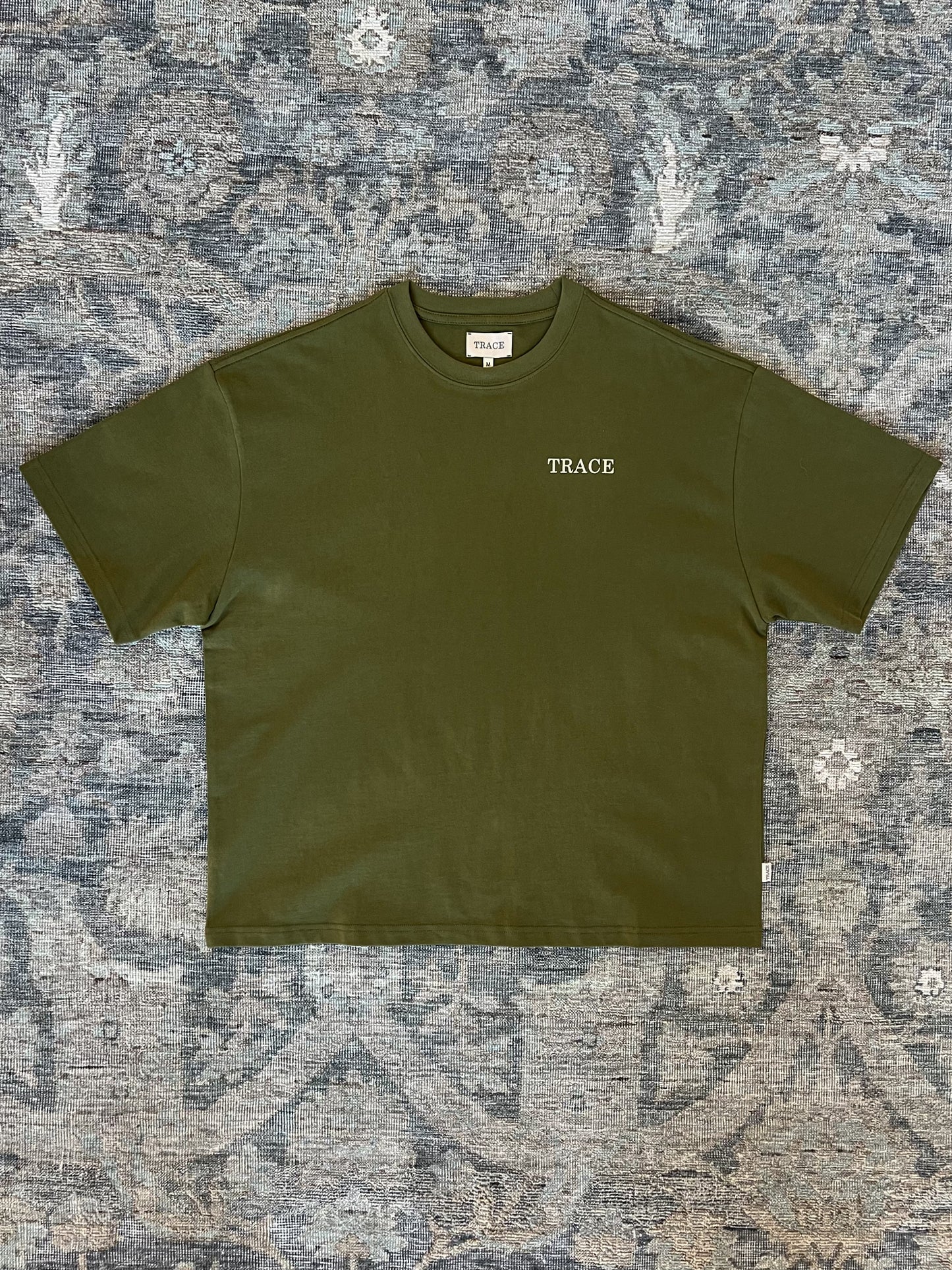 Uniform Box T-Shirt - Olive Green